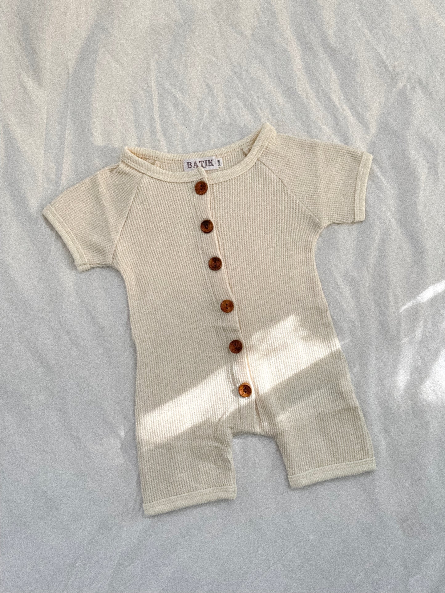 Zakai Waffle Romper