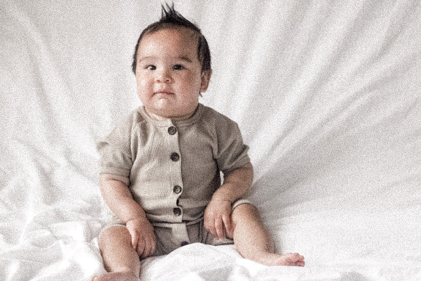 Zakai Waffle Romper