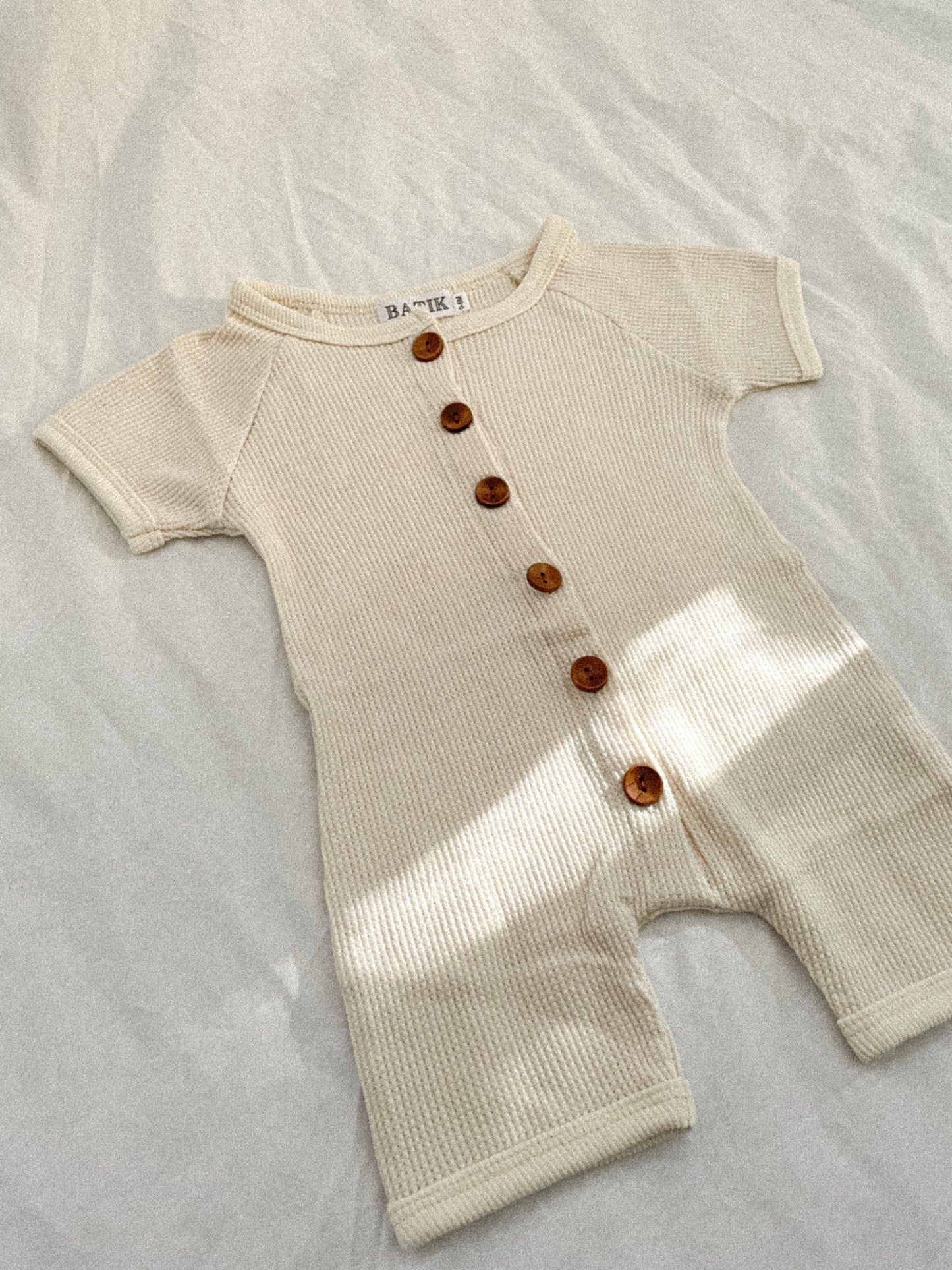 Zakai Waffle Romper